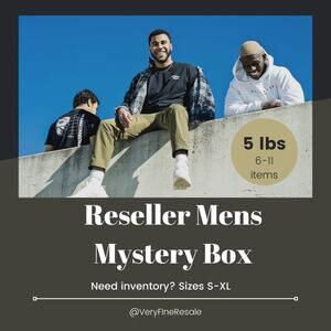 Reseller MYSTERY Box Mens Clothing 5 lbs